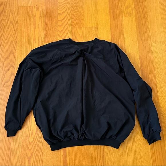 VINTAGE 1990s RARE NIKE CHICAGO BULLS PULLOVER JACKET SIZE XL MADE IN CANADA - Picture 2 of 4